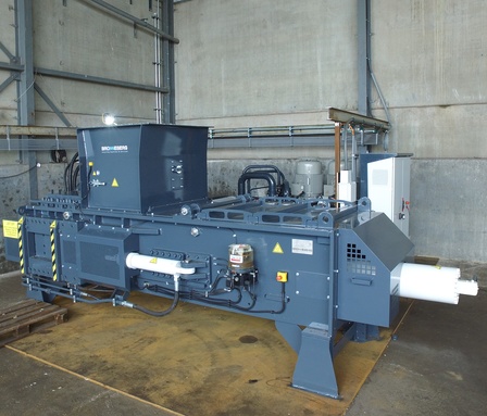 Presse Paquets Ferrailles Bronneberg MPZ