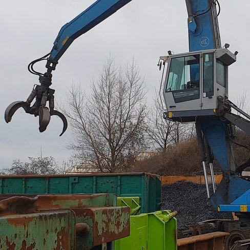 Grappin hydraulique à griffes Rotobec 600 litres